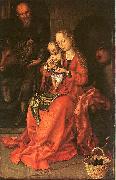 Martin Schongauer Holy Family Spain oil painting artist